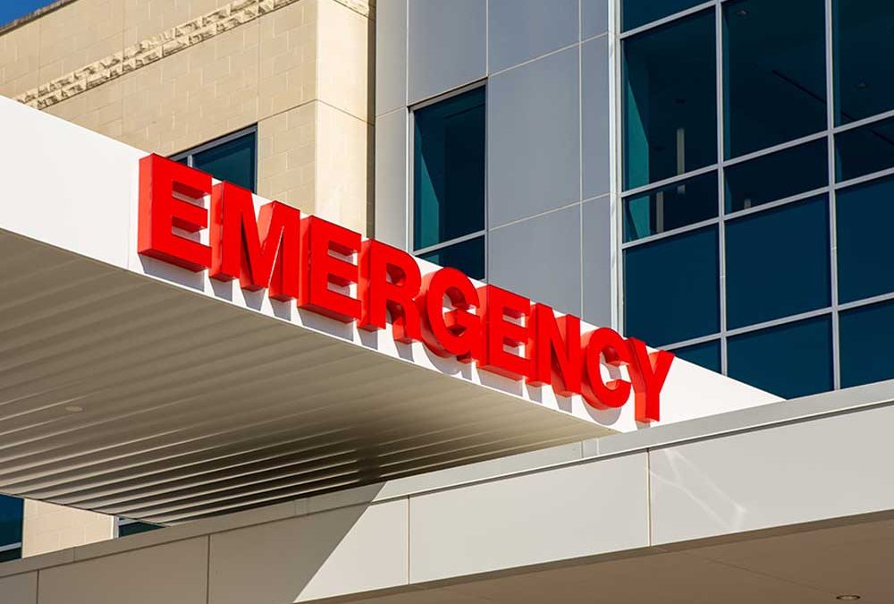 hospital signage