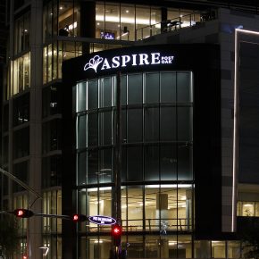 Exterior Signage Aspire post oak