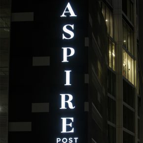 Exterior Signage Aspire post oak