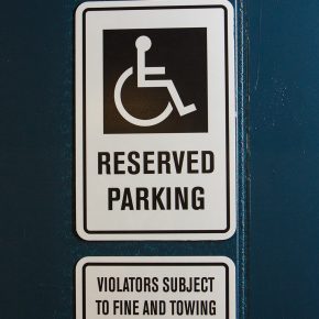 Exterior Signage Reserved Parking